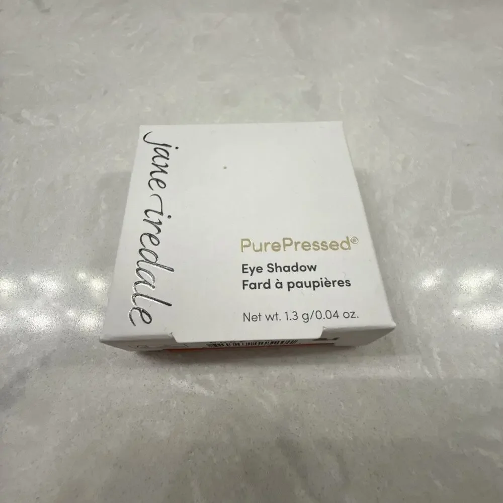 JANE IREDALE PurePressed Eye Shadow Pure Gold Full Size New in Box Fresh